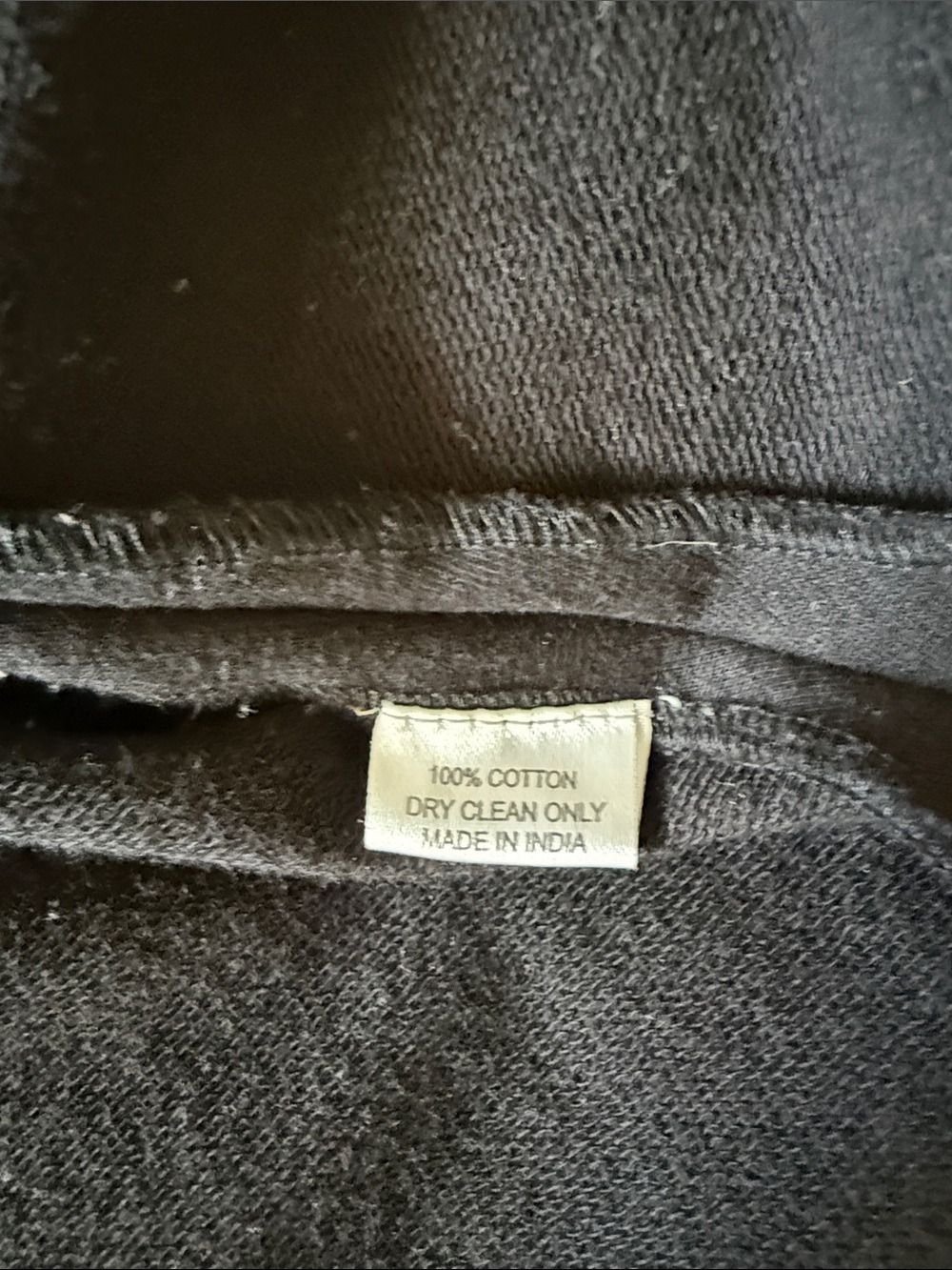 Black Embroidered jacket with White Floral Trim - Picture 7 of 7